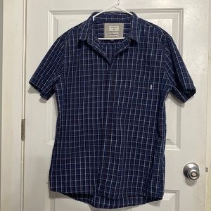 Quicksilver button up, short sleeve